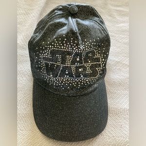 NWT Authentic Disney Parks Star Wars Rhinestone Glitter Hat